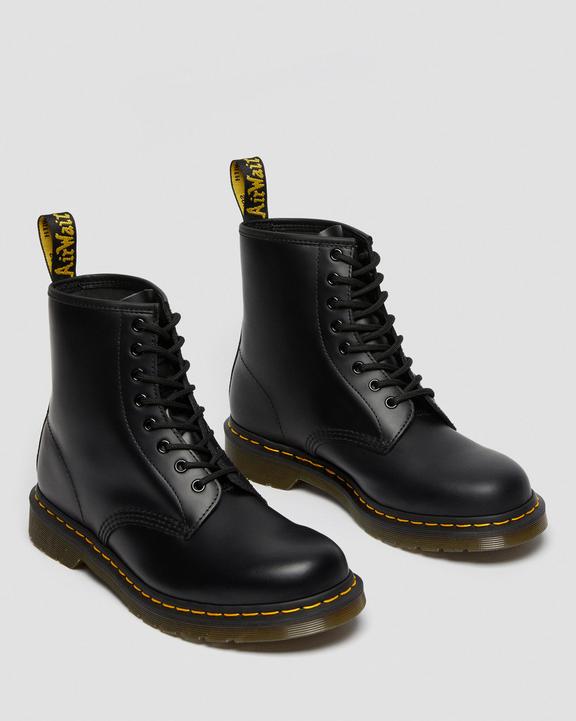 Anfibio 1460 Black Smooth