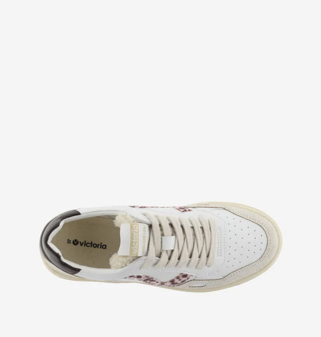 Sneaker Seul Piel Animal Beige