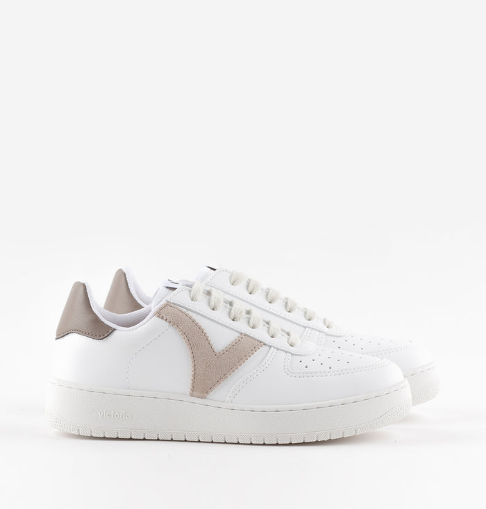 Sneakers Madrid Pelle Bianca