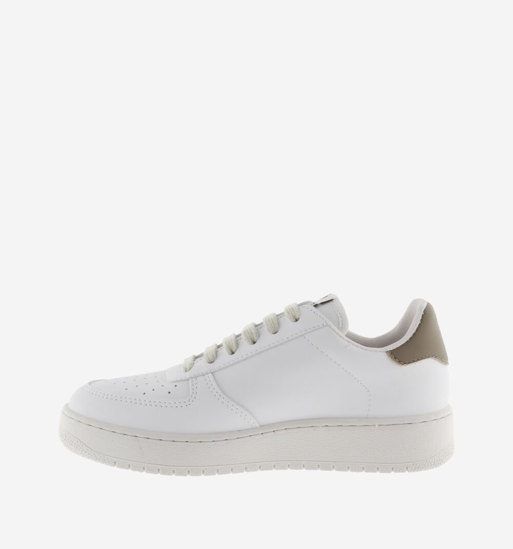 Sneakers Madrid Pelle Bianca