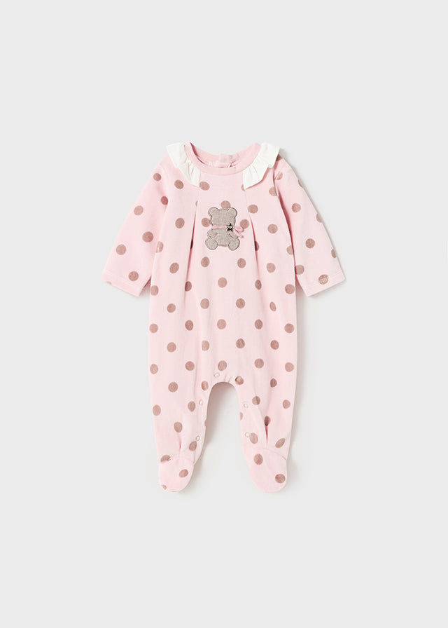 Pagliaccetto Ciniglia Rosa Baby