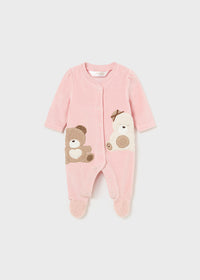 Pagliaccetto Ciniglia Rosa Baby