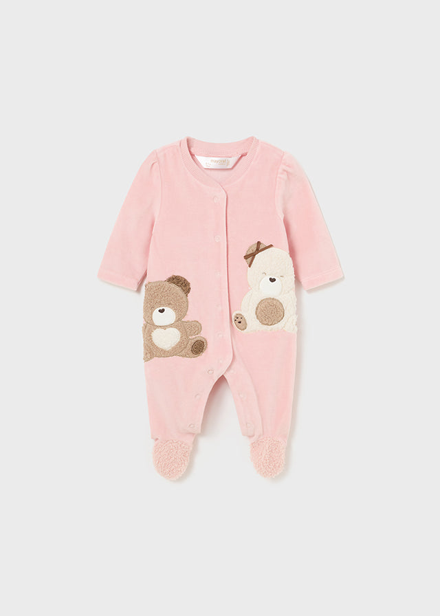 Pagliaccetto Ciniglia Rosa Baby