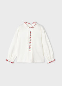 Blusa Punto Ricamo
