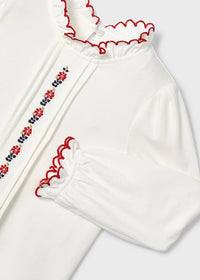 Blusa Punto Ricamo