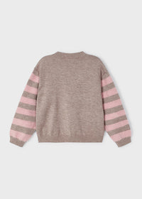 Maglione Intarsi Pellicciotto Noce Vigor