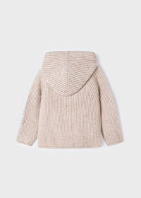 Felpa Tricot Nocciola