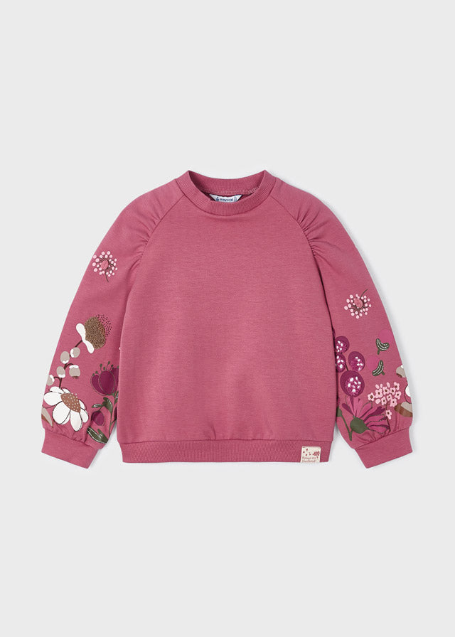 Pullover Ricamato Orchidea