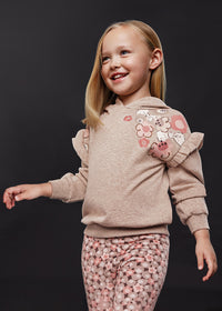Completo Leggings Ciniglia Grigio Vig