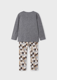 Comp. Leggings Argento