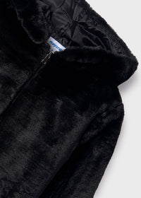 Cappotto Pelliccia Nero