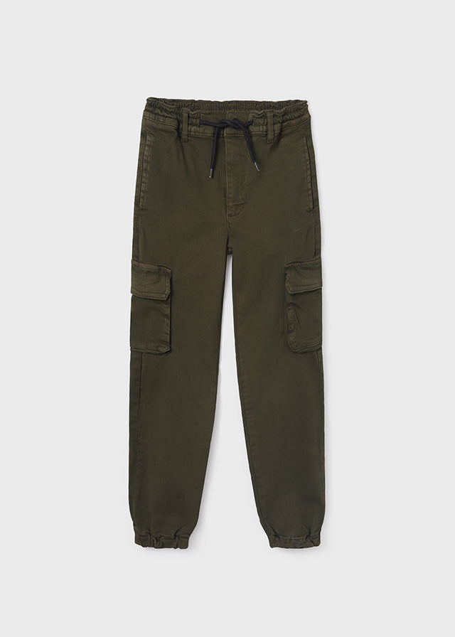 Pantalone Cargo Broken Verde Scur