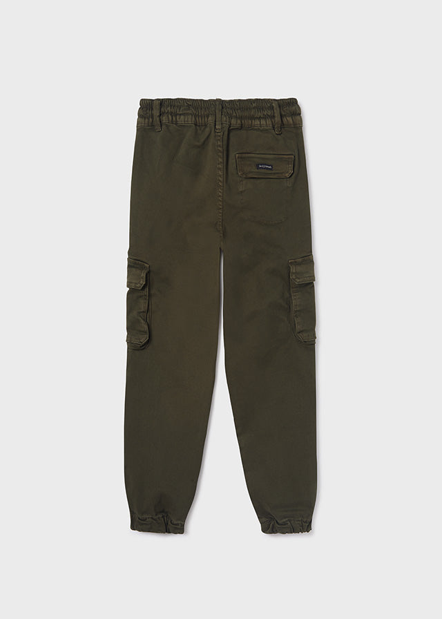 Pantalone Cargo Broken Verde Scur