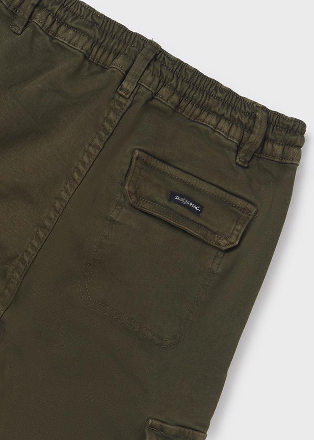 Pantalone Cargo Broken Verde Scur