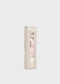 Set 4 Calze Rosa Baby