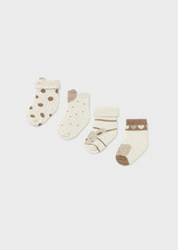 Set 4 Calze Milk Vig