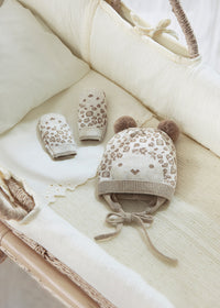 Completo Cappello E Manopole Milk Vig