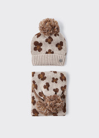 Comp.Cappello Sciarpa Jacquar Bronzo Vig