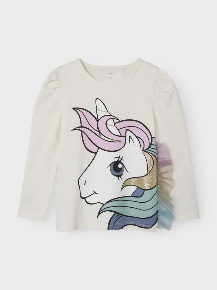 T-Shirt Unicorno Manica Lunga Jet Stream