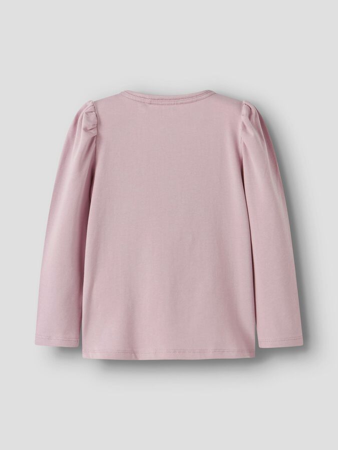 T-Shirt Manica Lunga Bambina Burnished Lilac