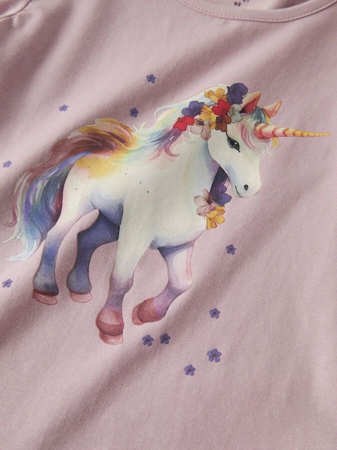 T-Shirt Manica Lunga Bambina Burnished Lilac