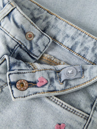 Jeans Fashion Girl Con Cuori All-Over