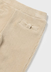 Pantalone Velluto Coste Beige