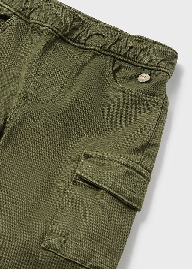 Pantalone Cargo Verde Bimbo