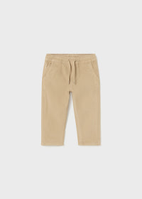 Pantalone Beige Micropanno Traforato