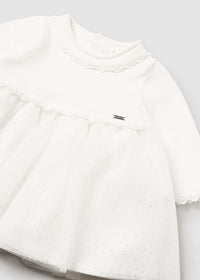 Vestito Neonata Bianco con Maglione