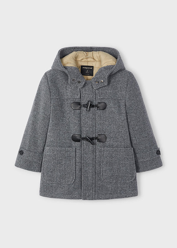 Trench Grigio con Zip