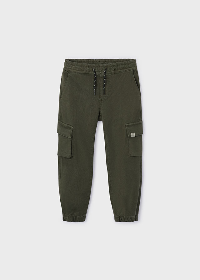 Pantalone Cargo Verde