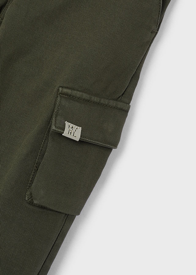 Pantalone Cargo Verde