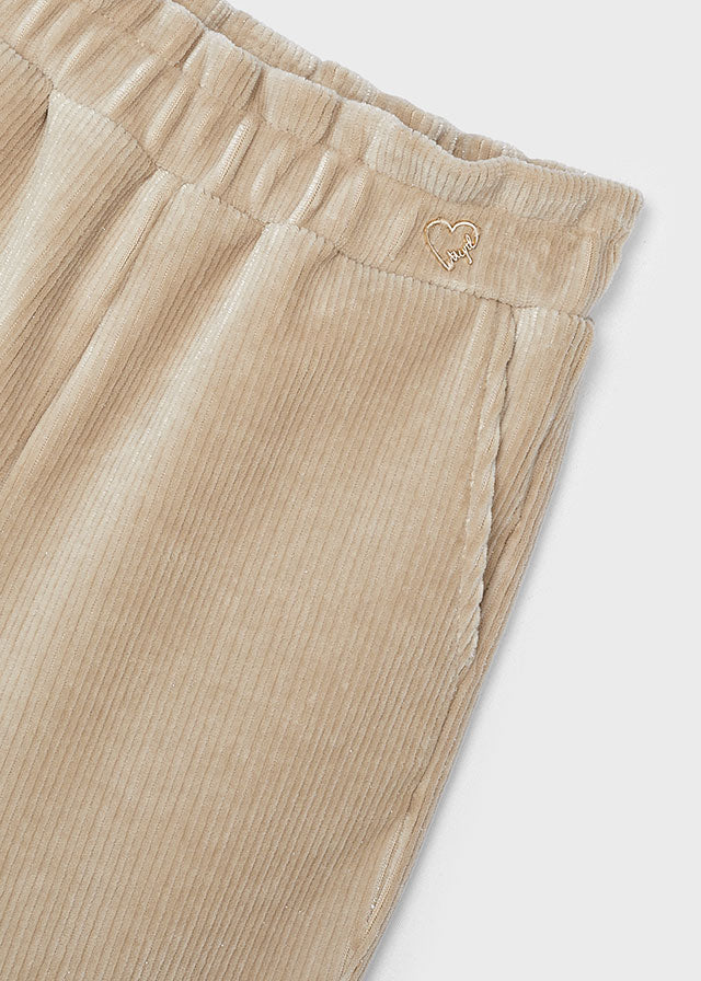 Pantalone Beige Punto Panno