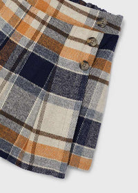 Gonna Pantalone Quadri Blu