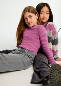 Lupetto Viola Tricot