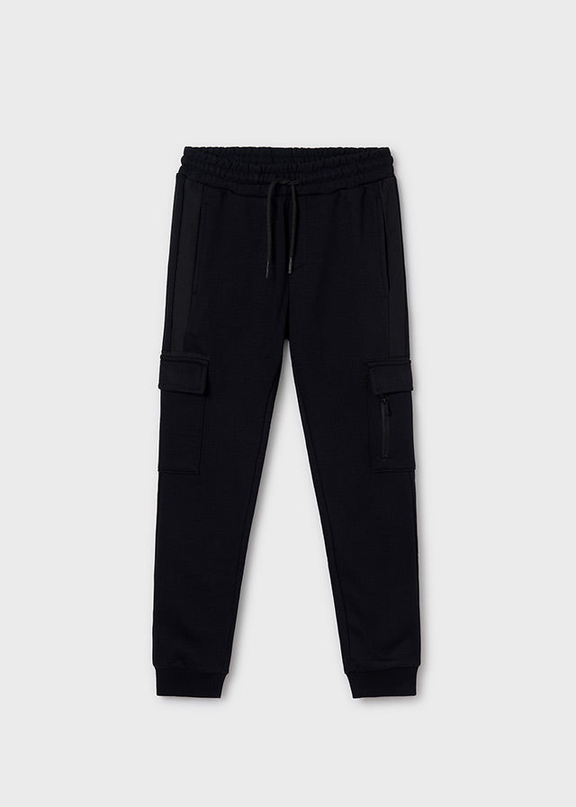 Pantalone Nero Sport Jogger