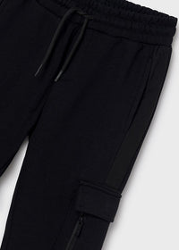 Pantalone Nero Sport Jogger