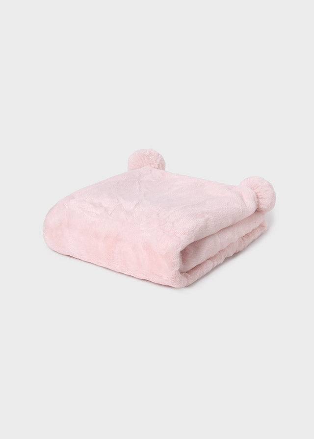 Coperta Winter Rosa Pon Pon