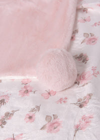 Coperta Winter Rosa Pon Pon