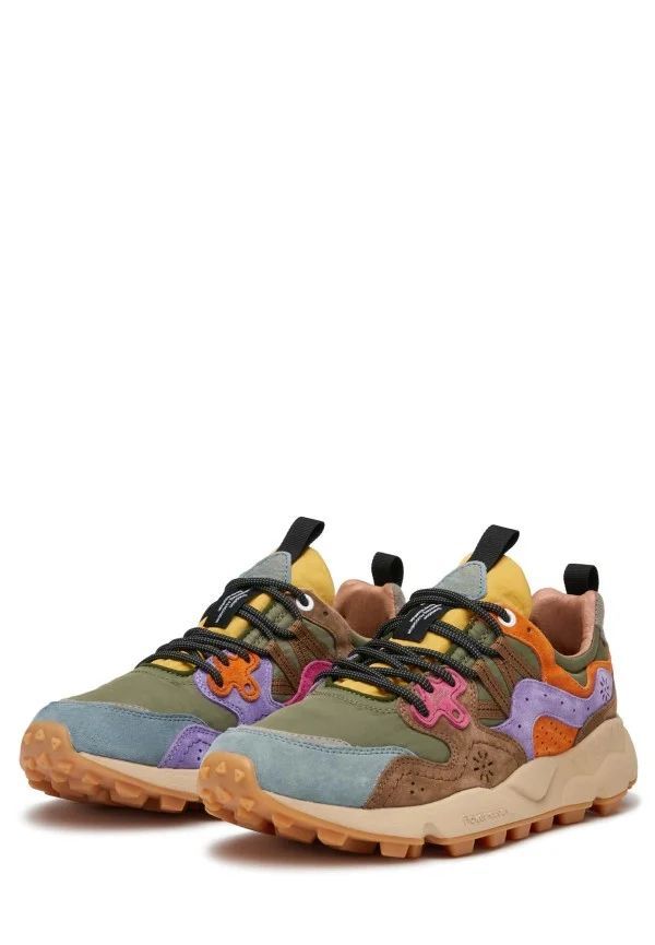 Sneakers Yamano 3 Verde-Multicolore