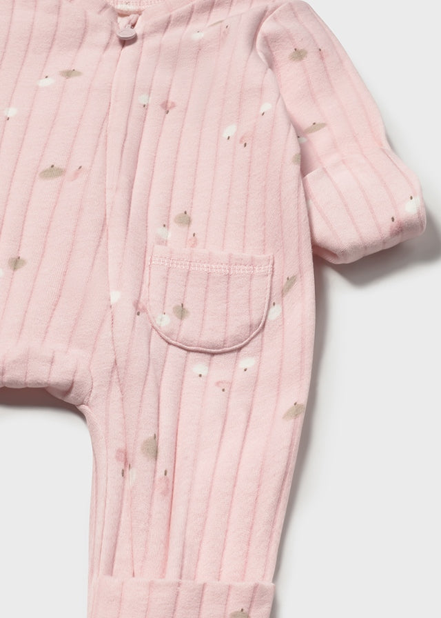 Tutina Lunga Piede Convertibi Rosa Baby