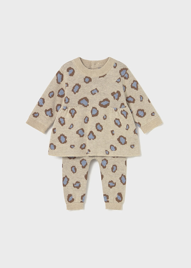 Completo Pantalone Maglia Tapioca