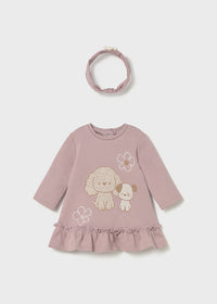 Vestito Punto Jacquard Petalo