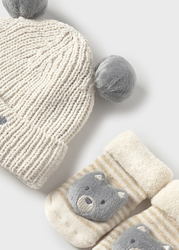 Set Cappello E Calzini Ceramica