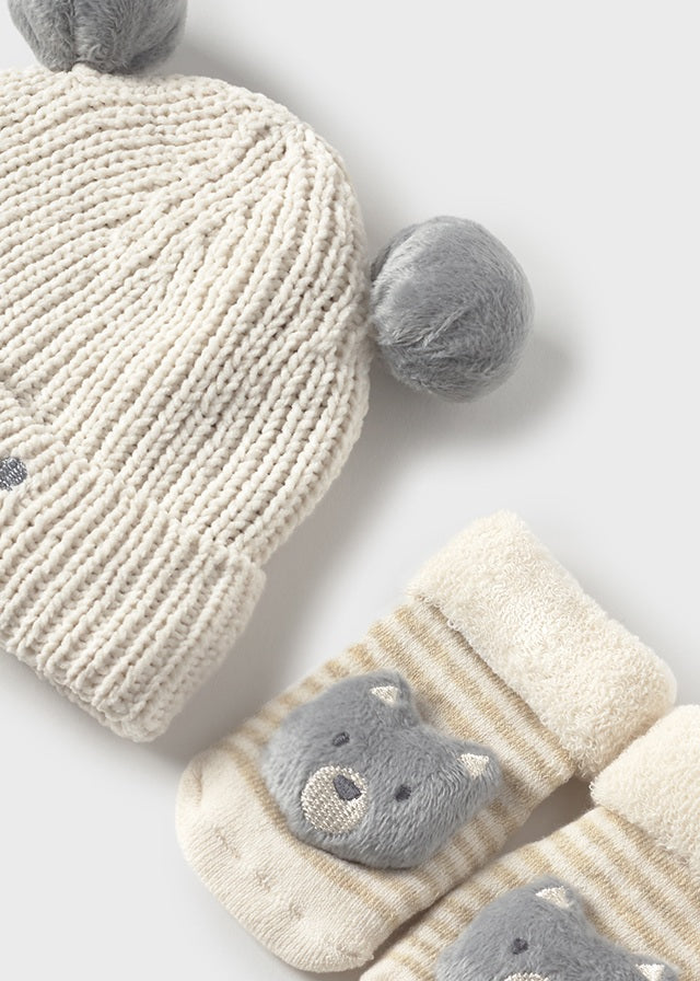 Set Cappello E Calzini Ceramica