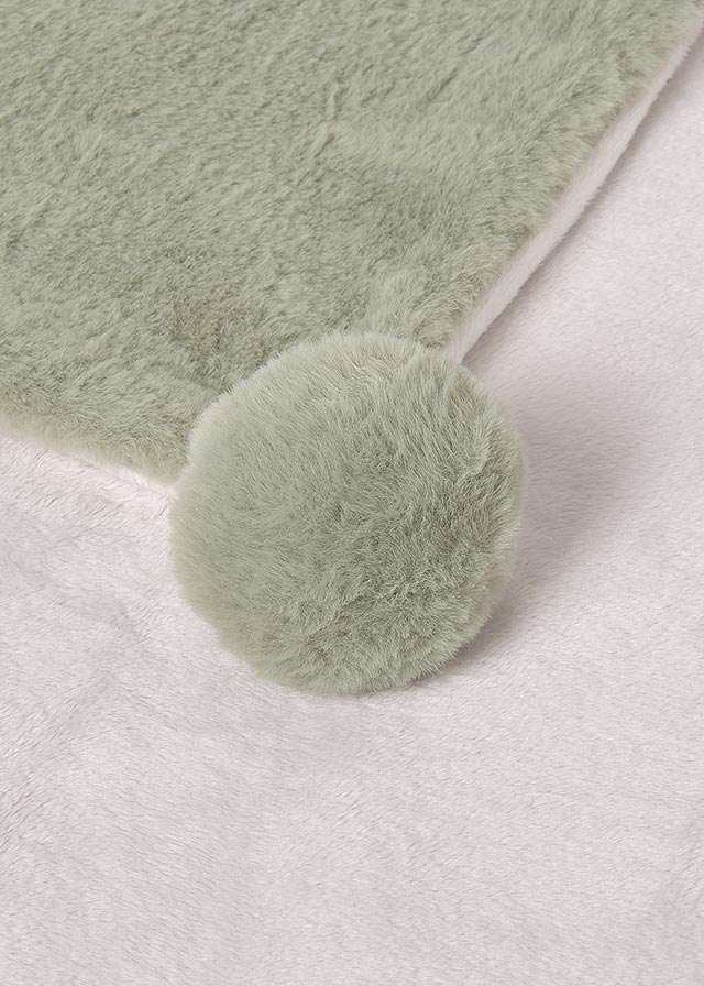 Coperta Pelo Pom Pom Salvia