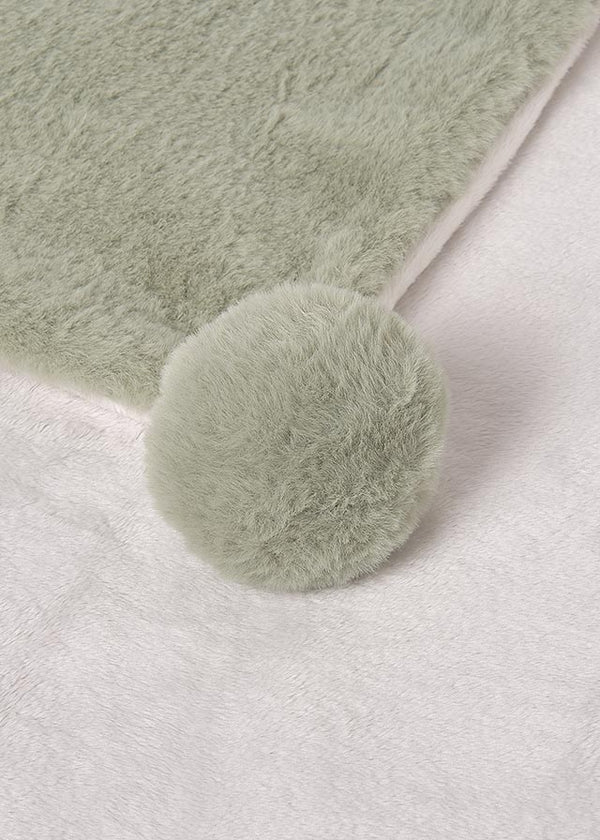 Coperta Pelo Pom Pom Salvia