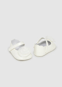 Scarpe Fiore Ecru