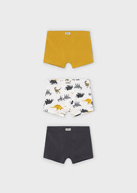 Set 3 Boxer Mostarda